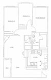 Unit H-3 Bed, 2 Bath